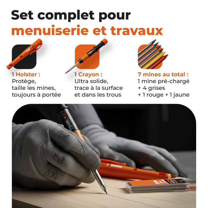 Crayon holster Thorvald — robustesse testée