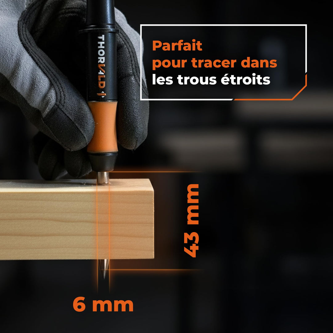 Crayon holster Thorvald — pointe fine 6 mm