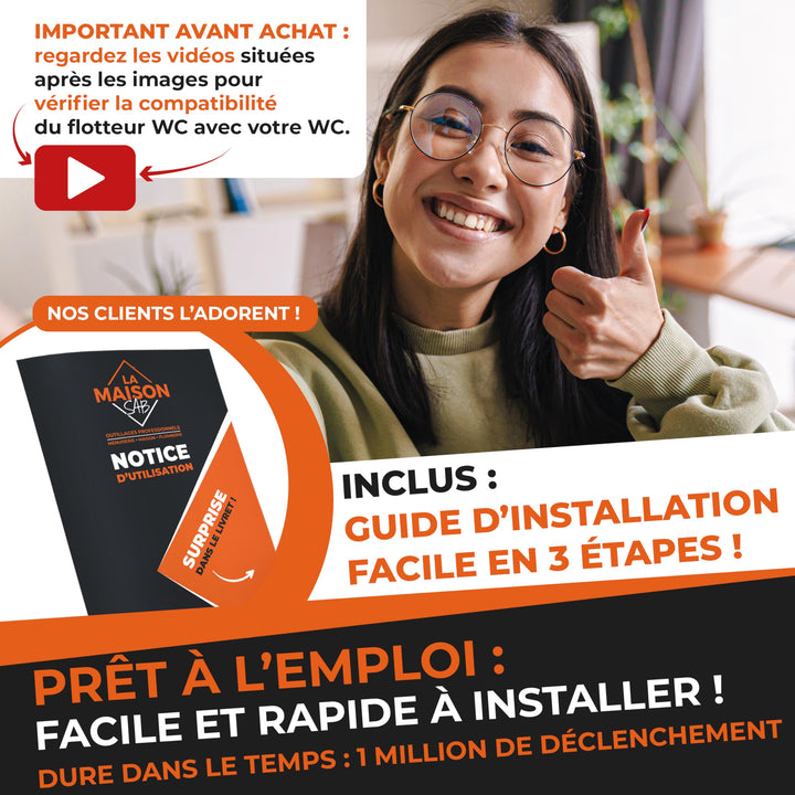 Flotteur WC Thorvald — installation guidée en 5 minutes