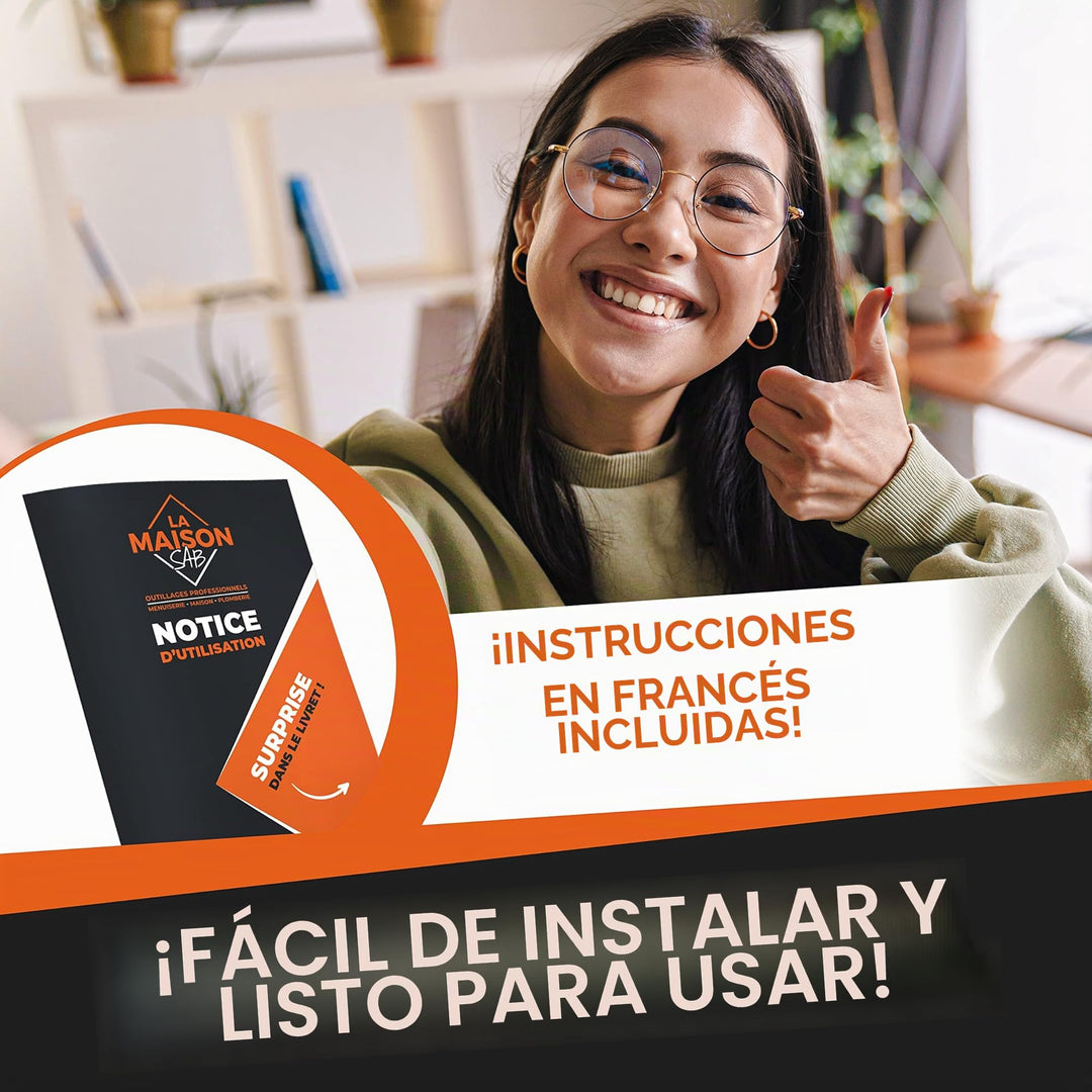 Boya Cisterna WC Ultra Rápida (Incluye Junta + Filtro + Instrucciones) – Mecanismo Horizontal con Grifo – Garantía 10 Años