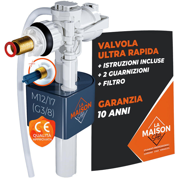 Galleggiante cassetta wc Riempimento ultrarapido Facile da montare[pronto all&