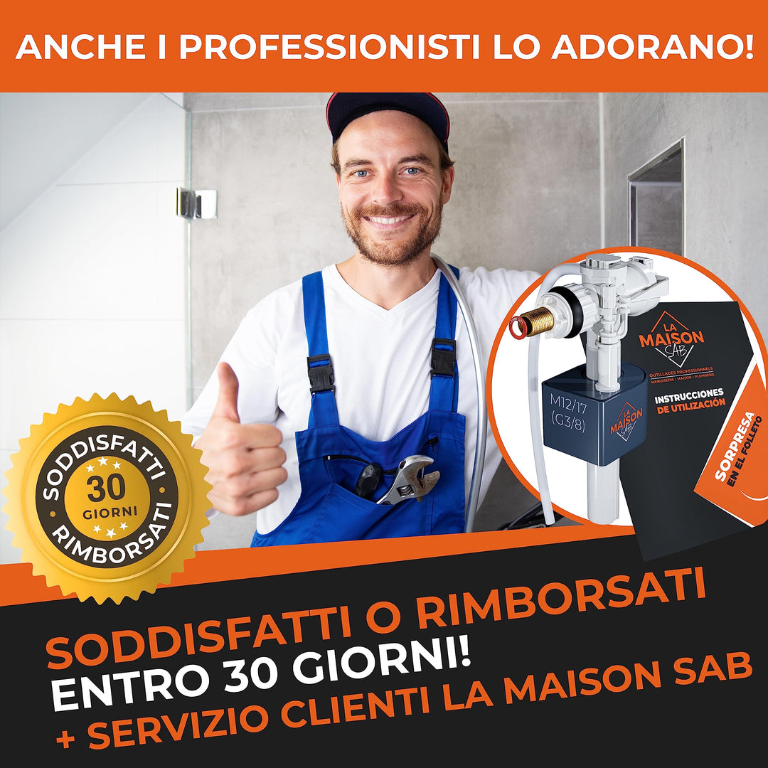 Galleggiante cassetta wc Riempimento ultrarapido Facile da montare[pronto all&