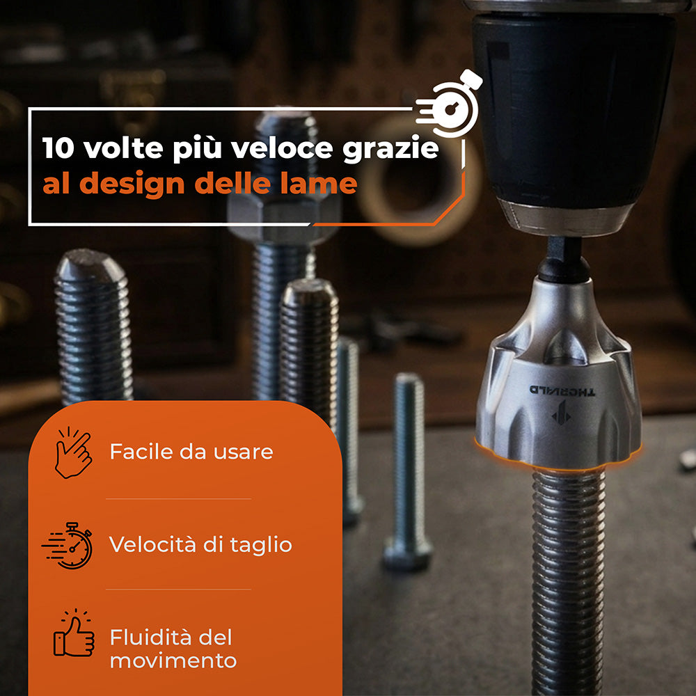 Ébavureur Chanfrein Extérieur — Lame Carbure de Tungstène [Métal · PVC · Tube · Impression 3D · Ø 3-19 mm]