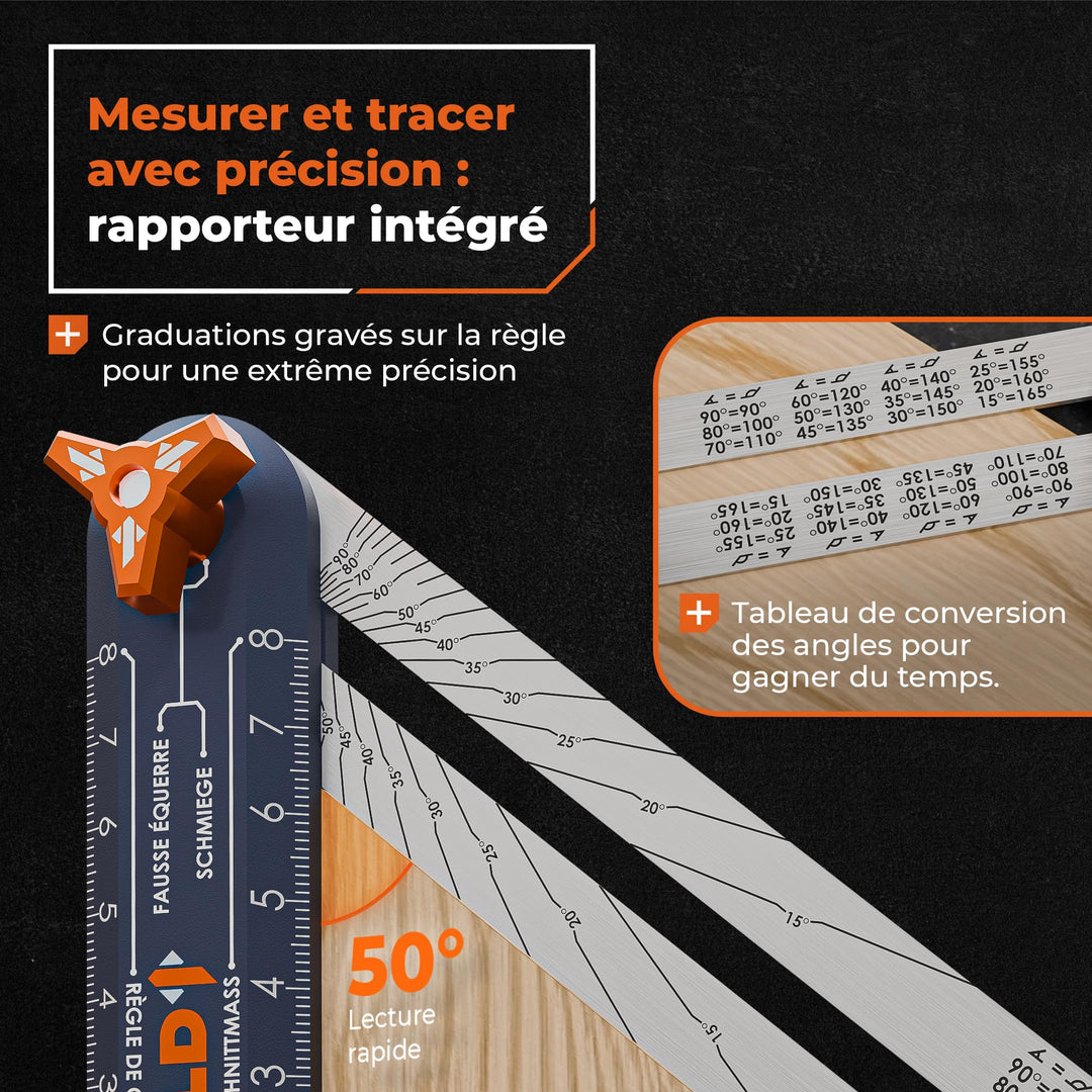 Angled bevel